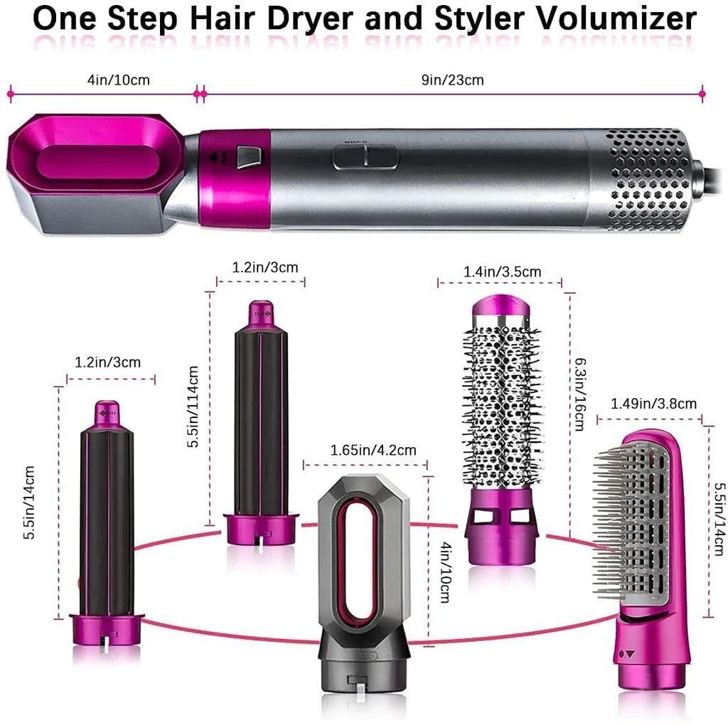 StyleSwift 5-in-1: Hair Dryer & Styling Tool